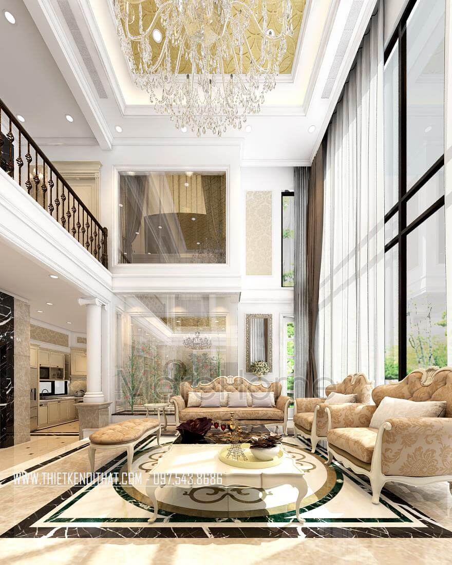 Thiết kế biệt thự tân cổ điển Quảng Ninh